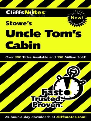 cover image of CliffsNotes on Stowe's Uncle Tom's Cabin